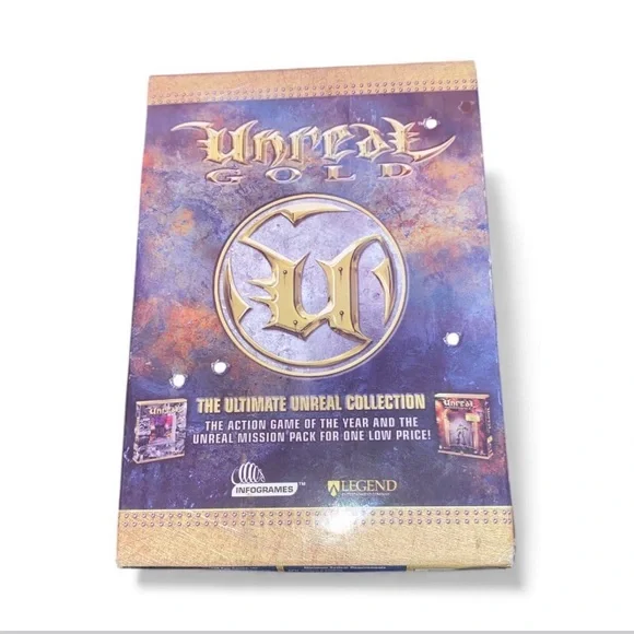 Factory sealed the ultimate unreal gold collection NEW box  PC GAME VTG