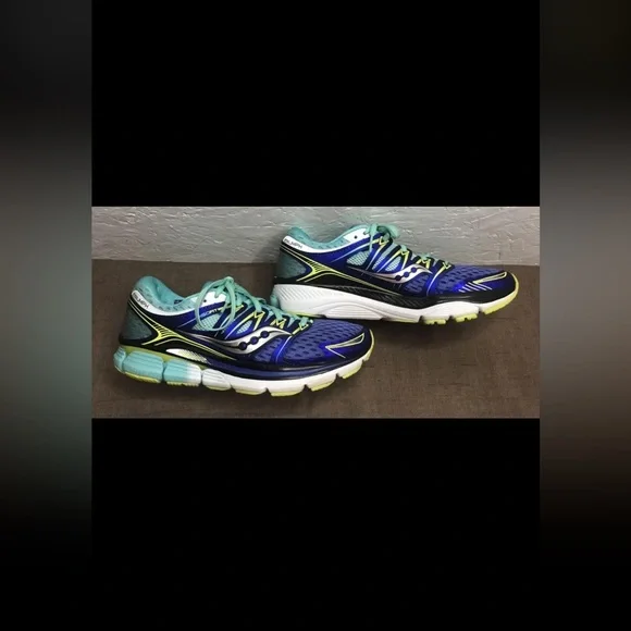 Saucony Triumph ISO Women's Running Shoes Multicolor Size 10 Sneakers Trainers