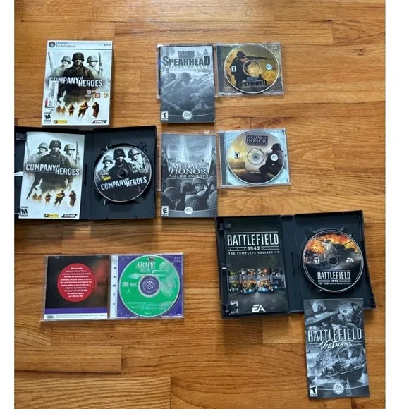 PC Game Collection with Various Titles