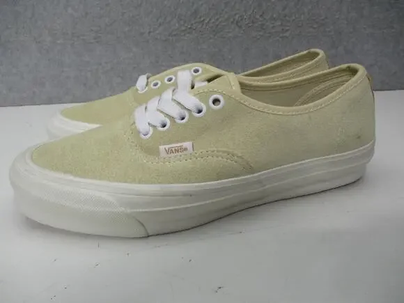 Vans Authentic Shoes Mens Size 8 Womens 9.5 Beige Suede OG LX Beige Cream