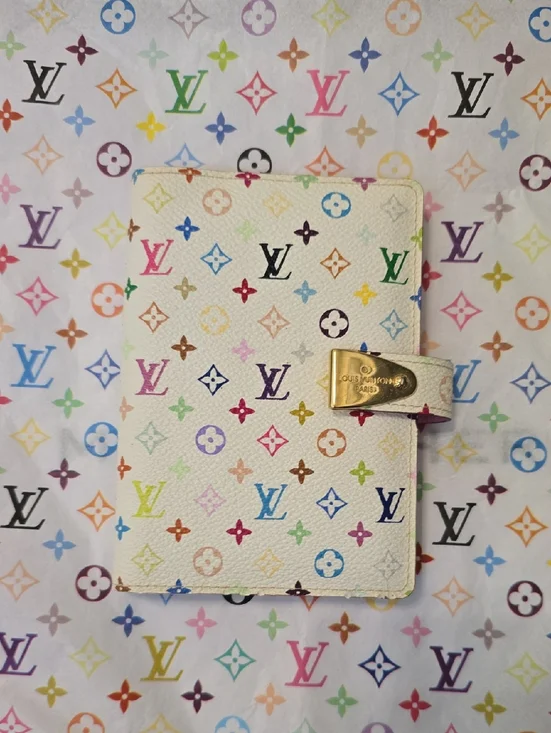 Louis Vuitton Takashi Murakami Multicolore Monogram 2010 Agenda