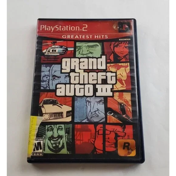Grand Theft Auto III - PlayStation 2 PS2 Game - CASE ONLY!