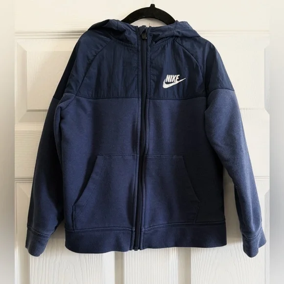 Nike Dark Blue Kids Hoodie