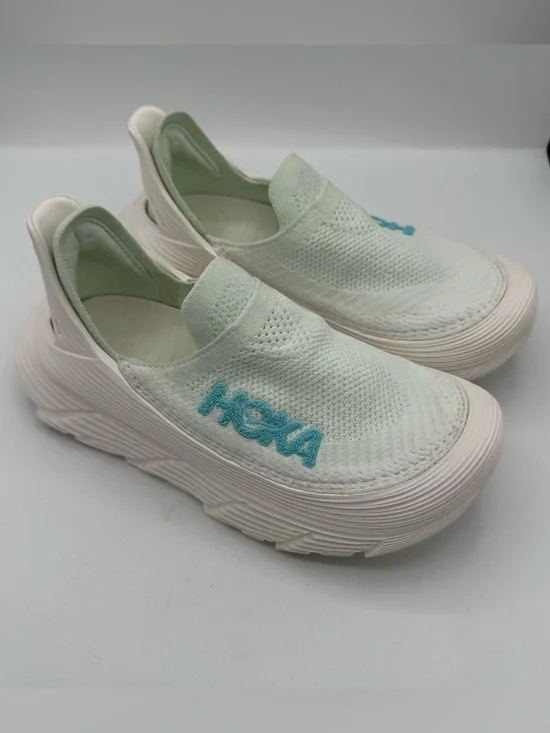 Hoka One One U Restore Tc Frost/Cloudless 1134532-FCL women’s Size 7 Men's 6