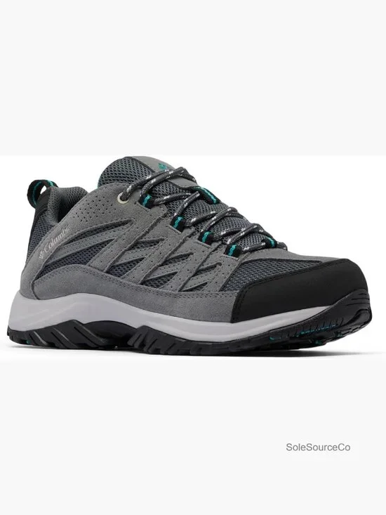 Suede Leather and Mesh Hiking Shoes with Omni-Grip Sole, Lightweight Midsole