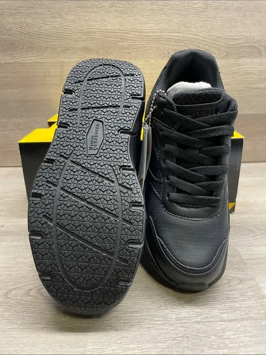 Black Women's Casual Lace-Up Sneakers #460