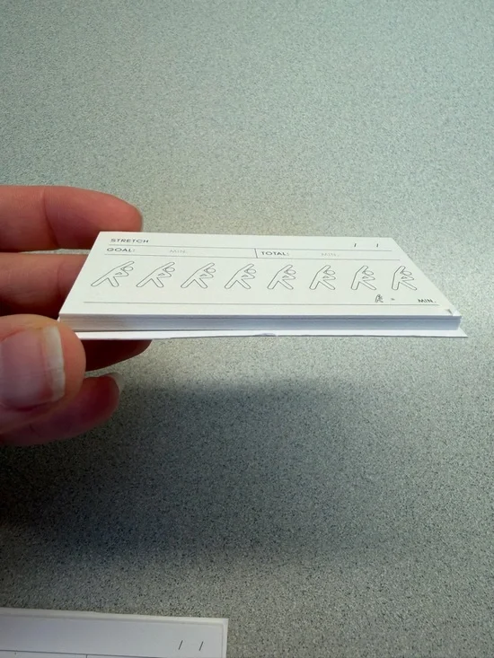 Cloth & Paper Wellness Half Sticky Notes
