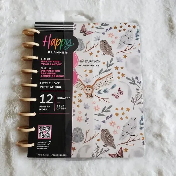 The Happy Planner Classic Babys First Year 12 month undated