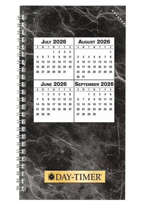 Day-Timer Jul26–Jun27, 1-Page/Day Planner Refill Pocket 3-1/2 x 6-1/2