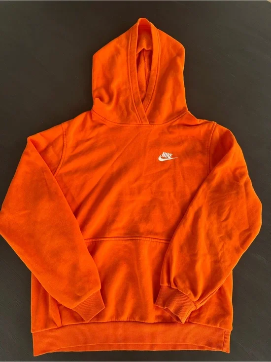 Nike Orange Hoodie Big Kid XL