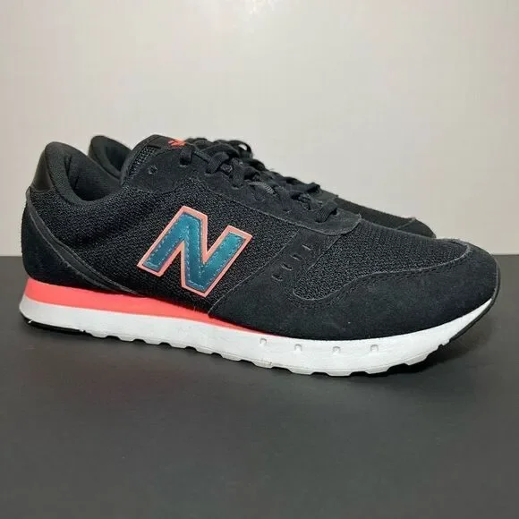 Womens NEW BALANCE 311 Black Sneakers / Size 10