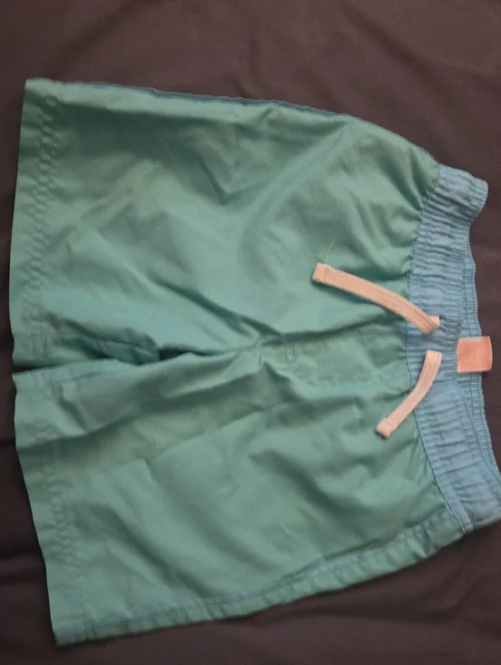 Cat & Jack Boys Mint Green Swim Trunks