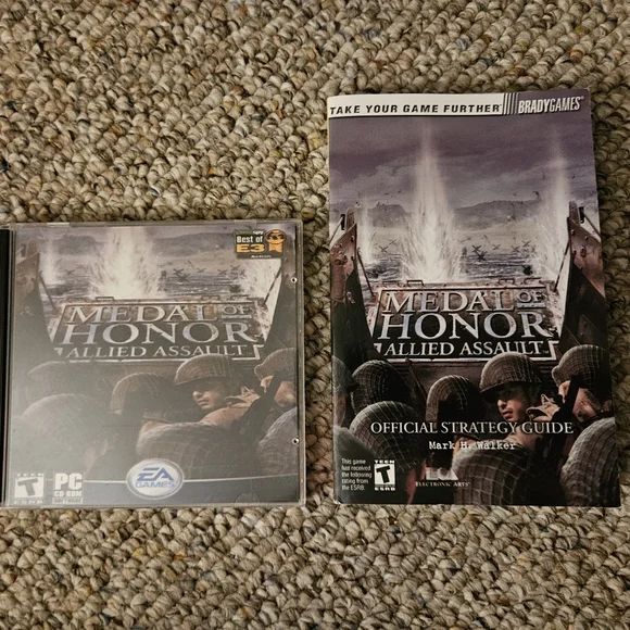 Medal Of Honor Allied Assault PC Game And Official Strategy Guide