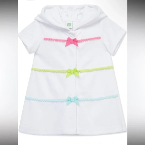 Little Me Terry Cloth Robe/ Swimsuit Cover Up