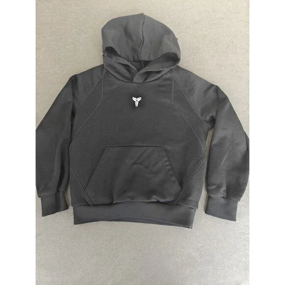 Nike Kobe Mamba Mentality Therma Fit Boys Youth Hoodie Black Size S