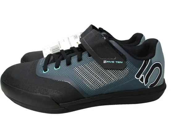 Five Ten Hellcat Pro W Shoes Womens Sz 9.5 Black Blue Green Cycling Bike Adidas