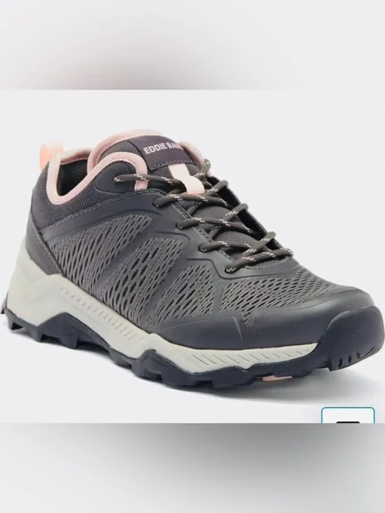 NIB Eddie Bauer Women's Gray and Pink Trail Shoe