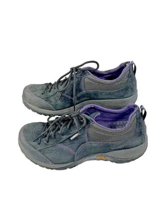 Dansko Waterproof Leather Walking Shoe-Paisley-Black size 40