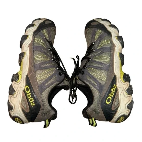 Oboz Sawtooth Hiking Shoes Womens 8.5 Pre-Owned Low Trail Sneakers Gray EG21501