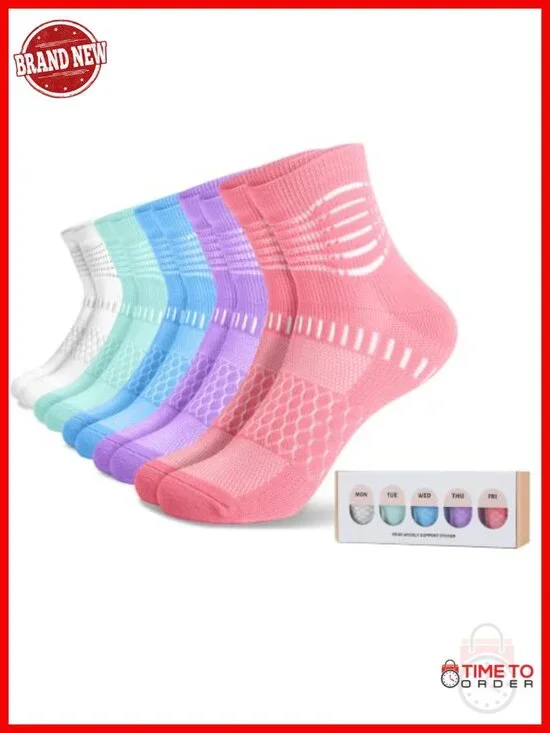 Ankle Compression Socks with Arch Support for Plantar Fasciitis Relief