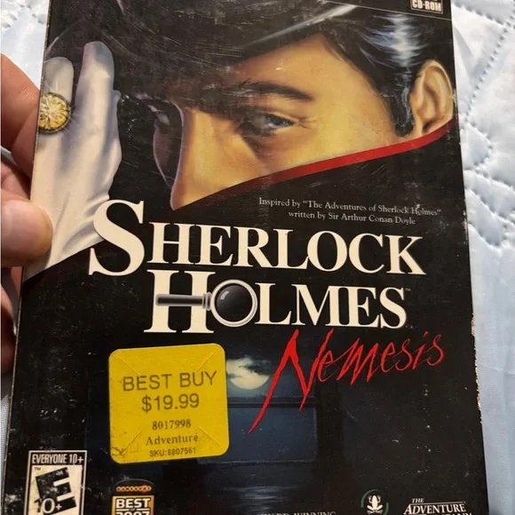 Sherlock Holmes Nemesis PC CD-ROM Game.