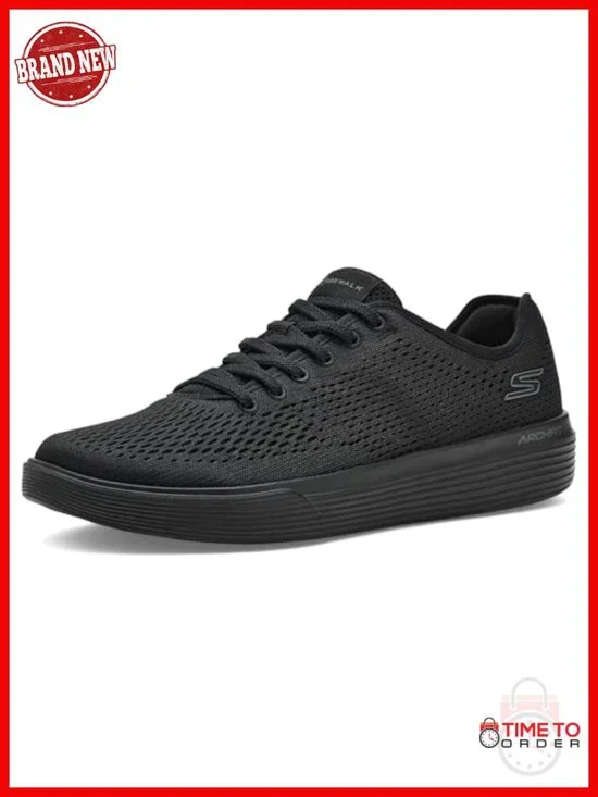 Performance Walking Sneakers with Arch Support, Mesh Slip-On
