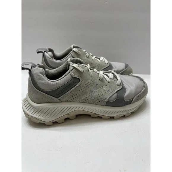 Merrell Tempo Sol Low-Top Hiking Shoes Pigeon Gray Women's 8.5