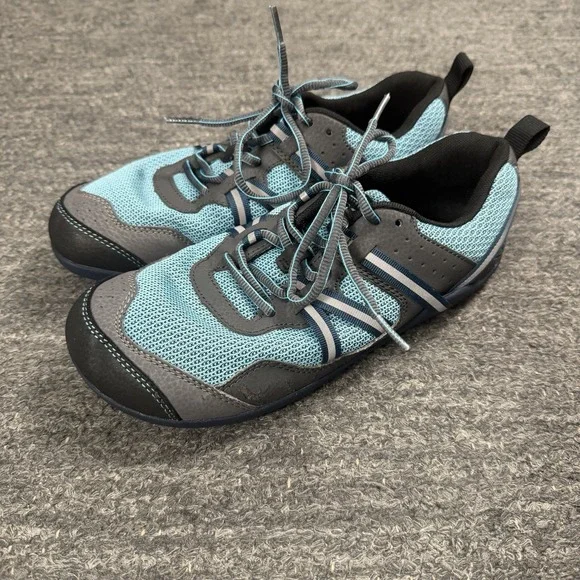 Xero Shoes Women 8.5 Prio Trainer Blue Barefoot Training Sneaker Minimalist