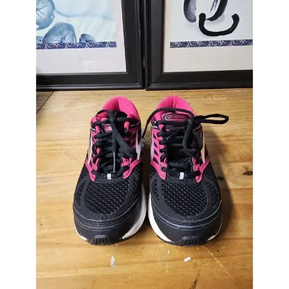 Size 5 Narrow  ( 2A)  - Brooks Addiction 13‎ Black/pink/gray - 1202532A070