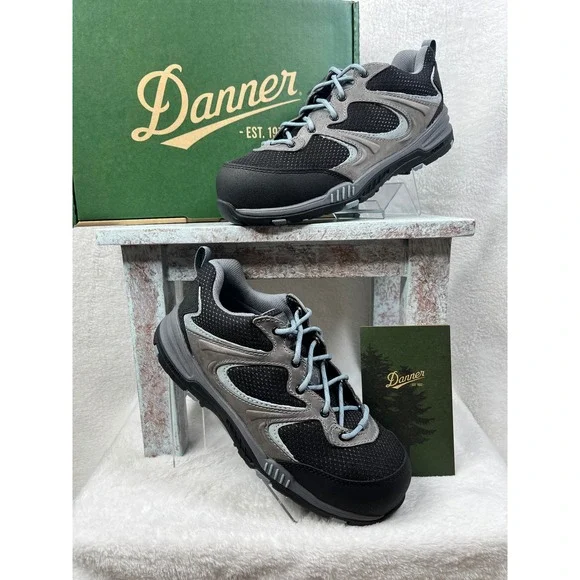 Danner Springfield Low Women's Work Shoes Non Metallic Toe Gray Blue Size 9 M‎
