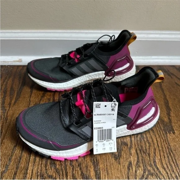 NWT Adidas Women's Ultraboost Winter C.Rdy Shoes EG9803 Black Purple