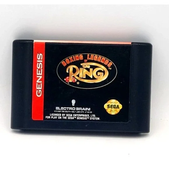 Boxing Legends of the Ring (Sega Genesis, 1993) GAME CARTRIDGE ONLY TESTED WORKS