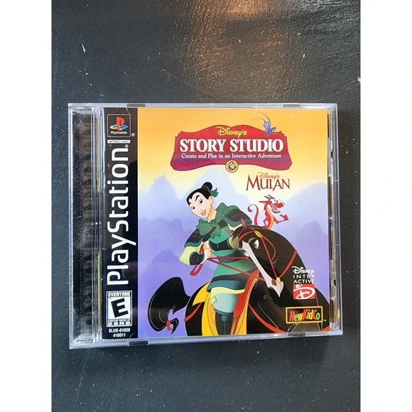 Disney's Mulan Story‎ Studio Playstation PS1 Game 1999 NTSC-U/C