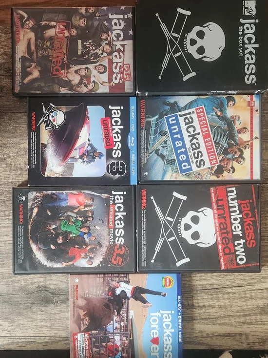 Jackass DVD & Blu‑ray Set