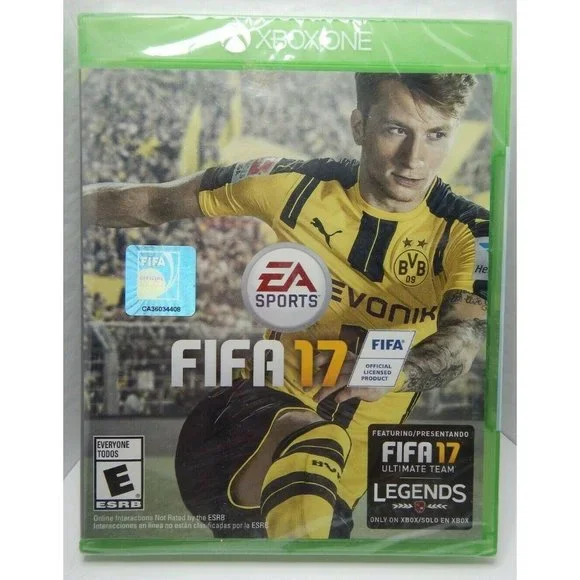 New FIFA 17 for‎ Xbox One Factory Sealed Soccer Game Everyone Videogame