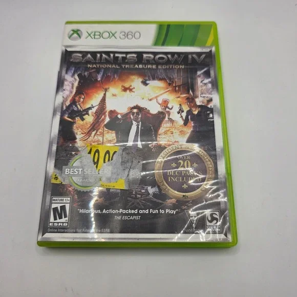 Saints Row IV National Treasure Edition Xbox 360 Complete with 20 DLC Packs
