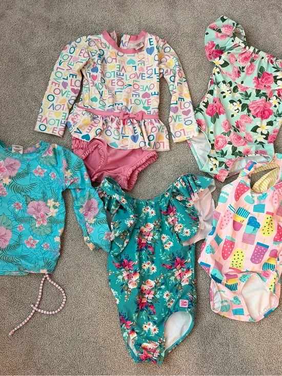 Ruffle Butts Bathing Suit Lot sizes 3-5 T 💕