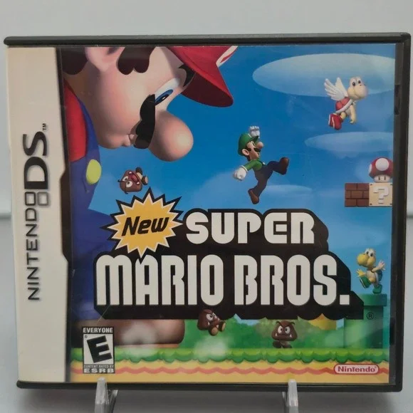 New Super Mario Bros‎ - Nintendo DS - Authentic Complete CIB Tested Very Clean
