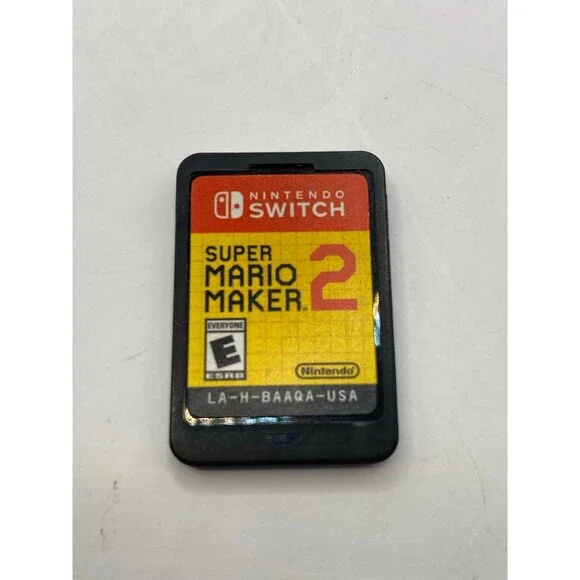 Super Mario Maker 2 (Nintendo Switch, 2019) Tested Cartridge Only