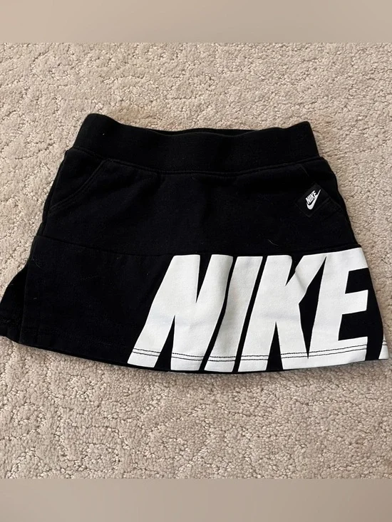 Nike Air Black Cotton Skort 2T
