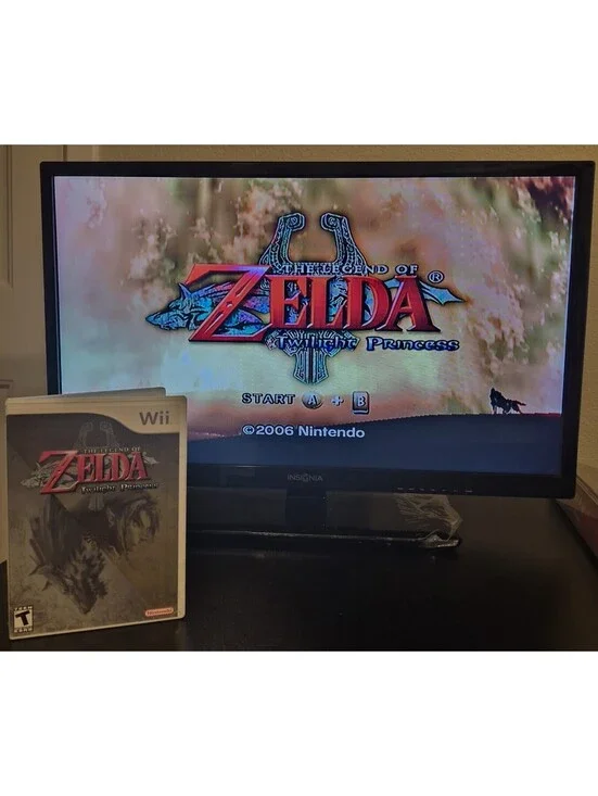 Legend of Zelda Twilight Princess Nintendo Wii Game NO Manual