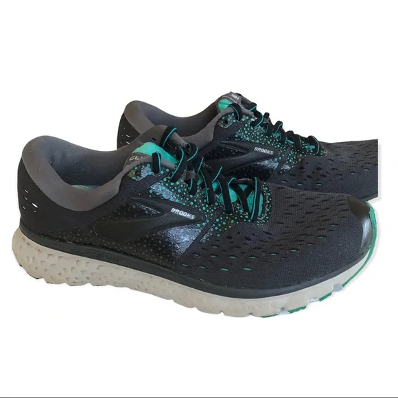 BROOKS. Glycerin‎ 16 Gray/Green Women’s Shoes Sz 9