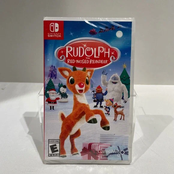 Rudolph The Red-Nosed Reindeer Nintendo Switch Game New Sealed HAC P BN9LA