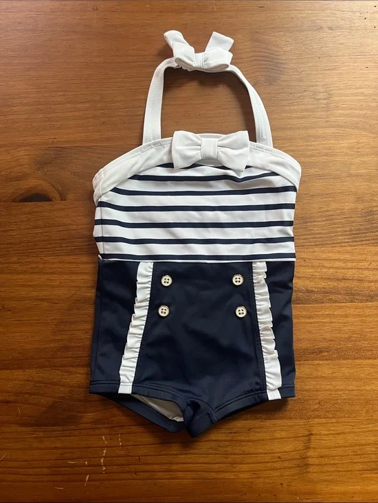 Janie and Jack White Girls' Basic Top