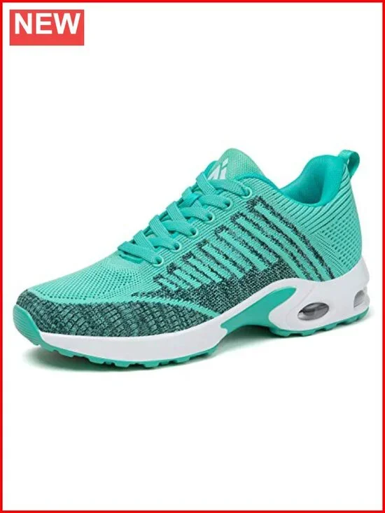 Lightweight Mesh Air Cushion Running Sneakers with Arch Support