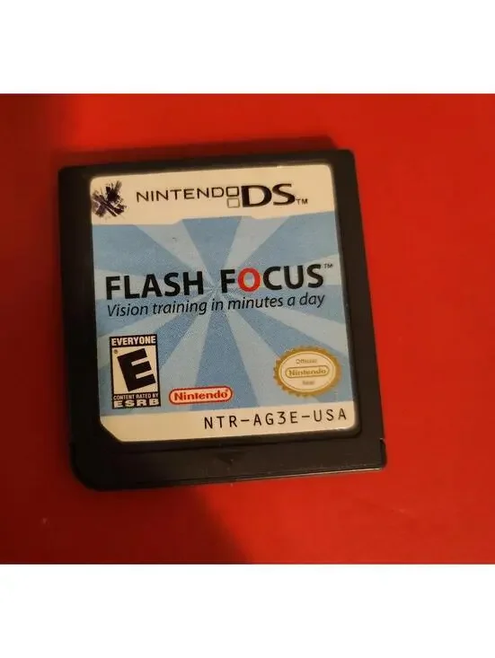 Flash Focus Vision Training for Nintendo DS
