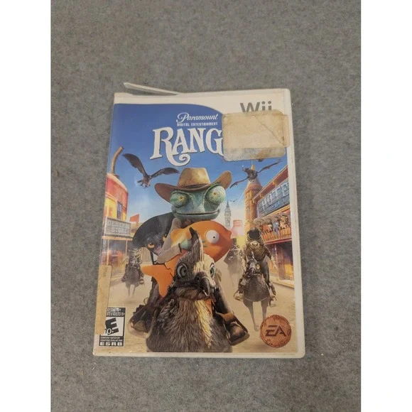 Rango The Video Game Nintendo Wii EA Paramount Action Adventure 2011