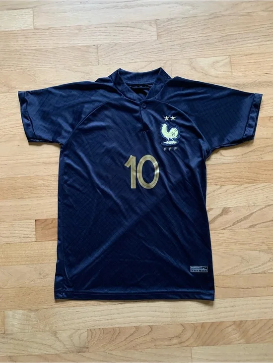 Nike Kids Navy Blue France Football Jersey #10