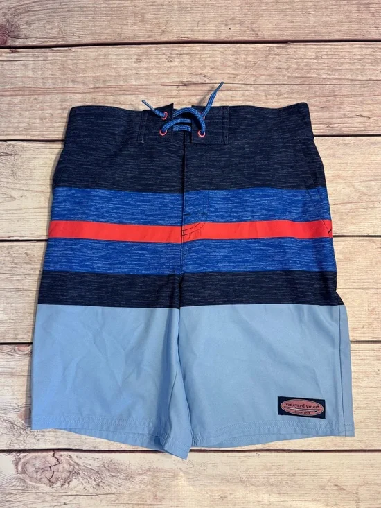 📌Vineyard Vines • Boys Colorblock • Swim Shorts