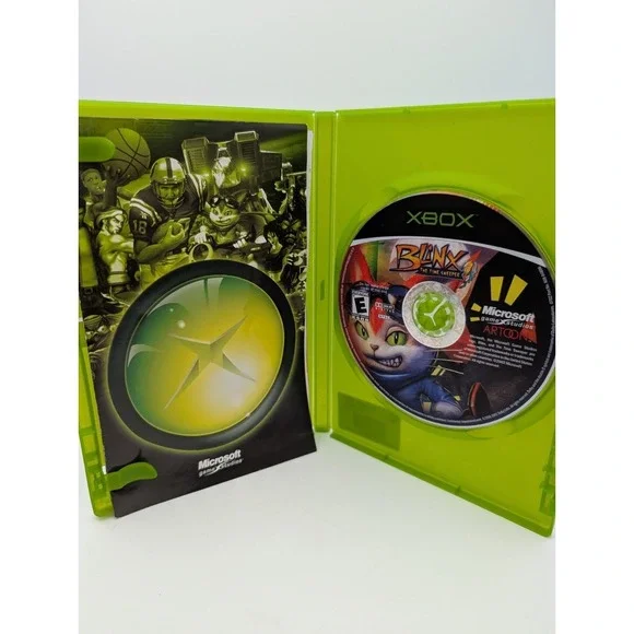 Blinx The Time Sweeper OG Original Microsoft Xbox Video Game No Manual